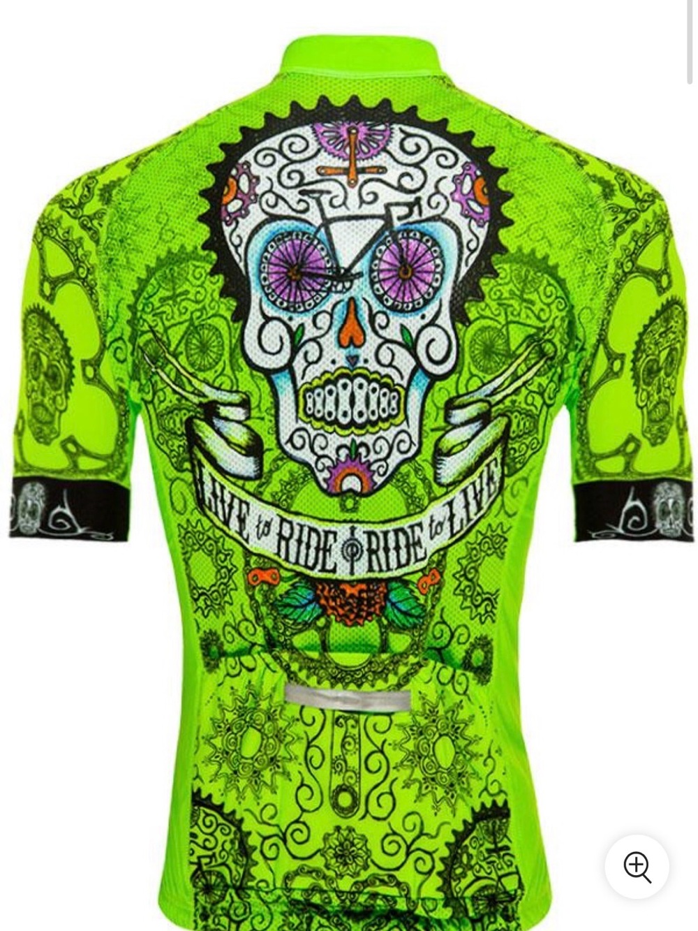 DAY OF THE LIVING MEN'S CLASSIC JERSEY LIME